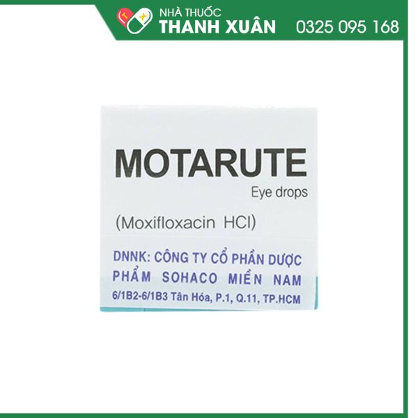 Motarute Eye Drops điều trị viêm kết mạc